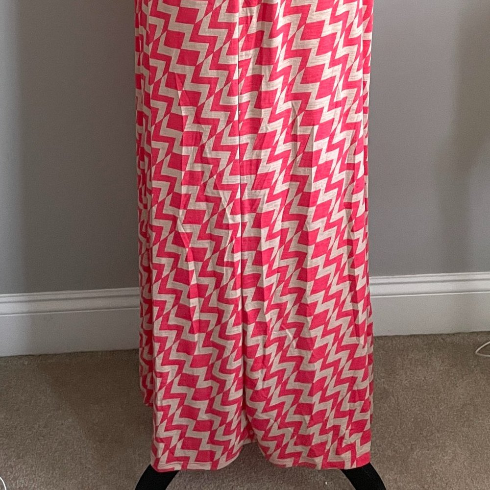 Three Pink Hearts . Melon Colored Patterned Strap… - image 4